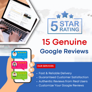 15 Google Reviews