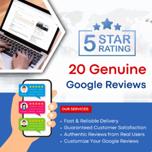 20 Google Reviews